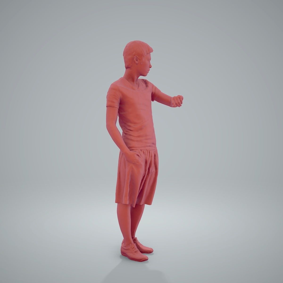 Man Looking at His Watch SMan0212-HD2-O01P01-S 3D model_63