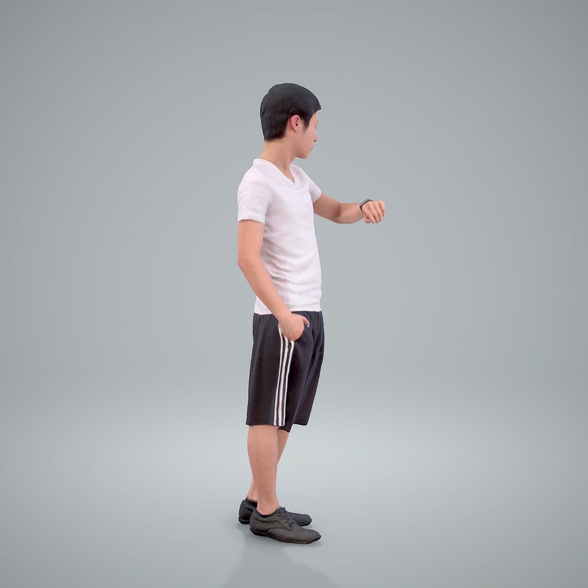 Man Looking at His Watch SMan0212-HD2-O01P01-S 3D model_26