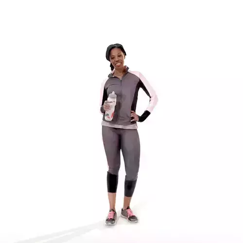 Woman in Track Suit CWom0221-HD2-O02P02-S 3D model