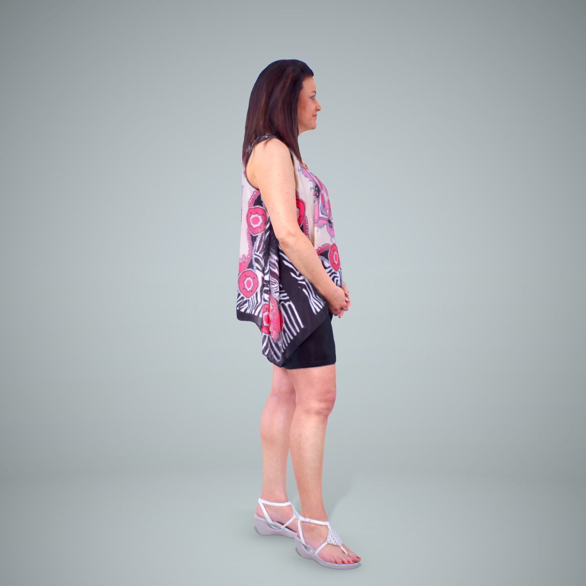 Woman with Colourful Bouse CWom0218-HD2-O01P01-S 3D model_25