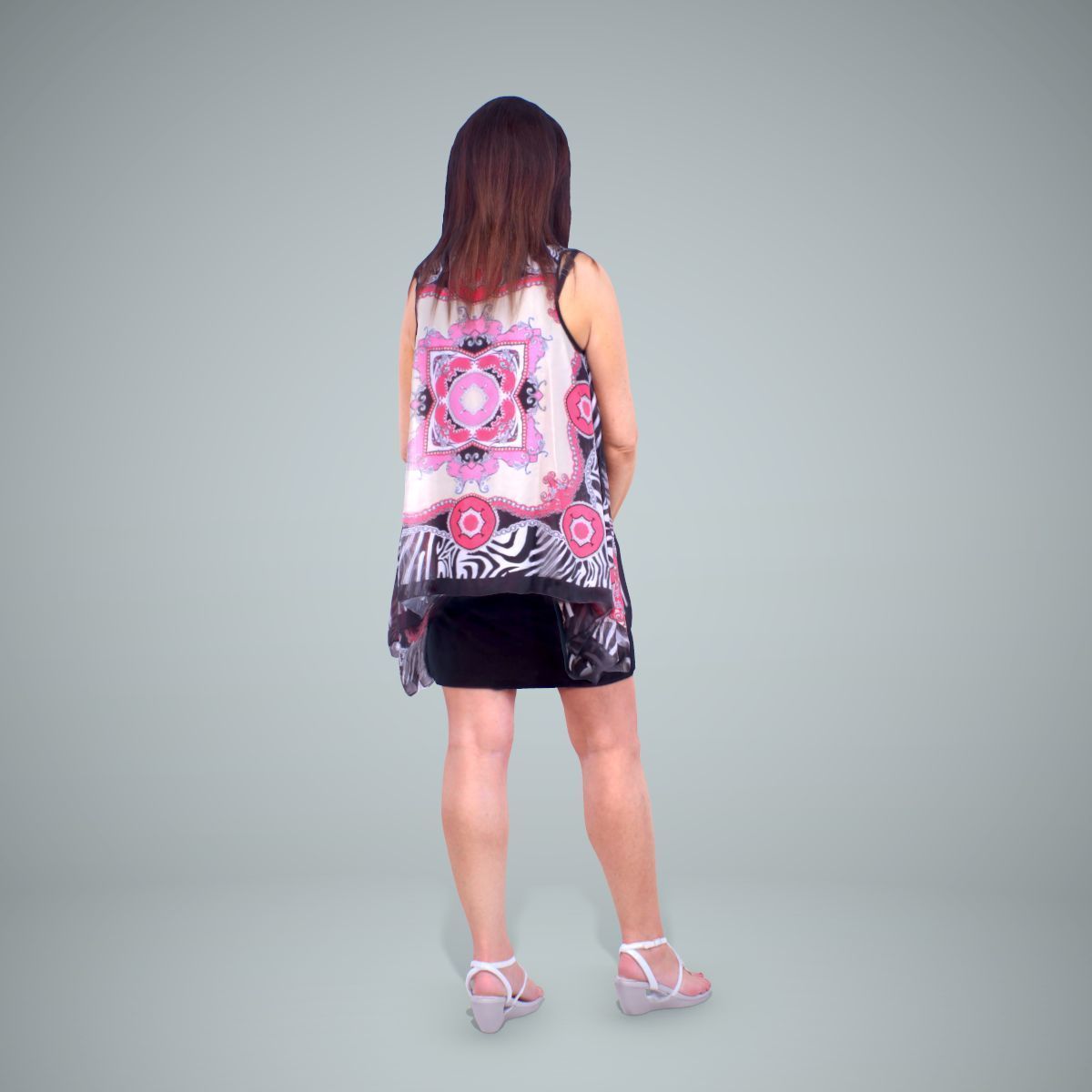 Woman with Colourful Bouse CWom0218-HD2-O01P01-S 3D model_18