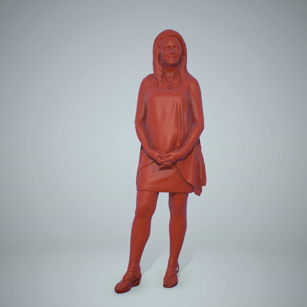 Woman with Colourful Bouse CWom0218-HD2-O01P01-S 3D model_69