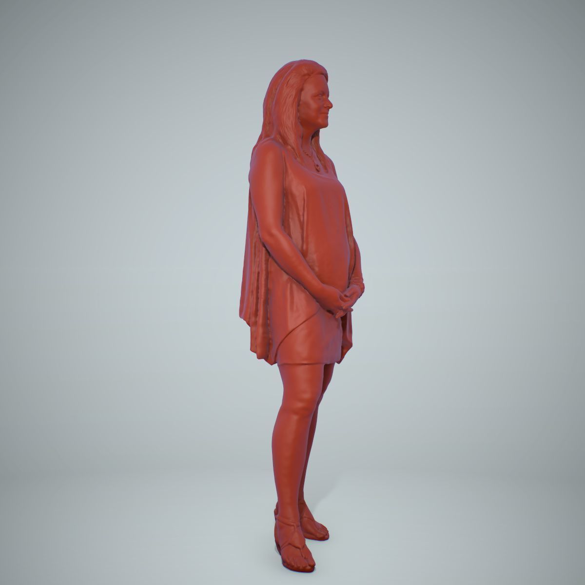 Woman with Colourful Bouse CWom0218-HD2-O01P01-S 3D model_63