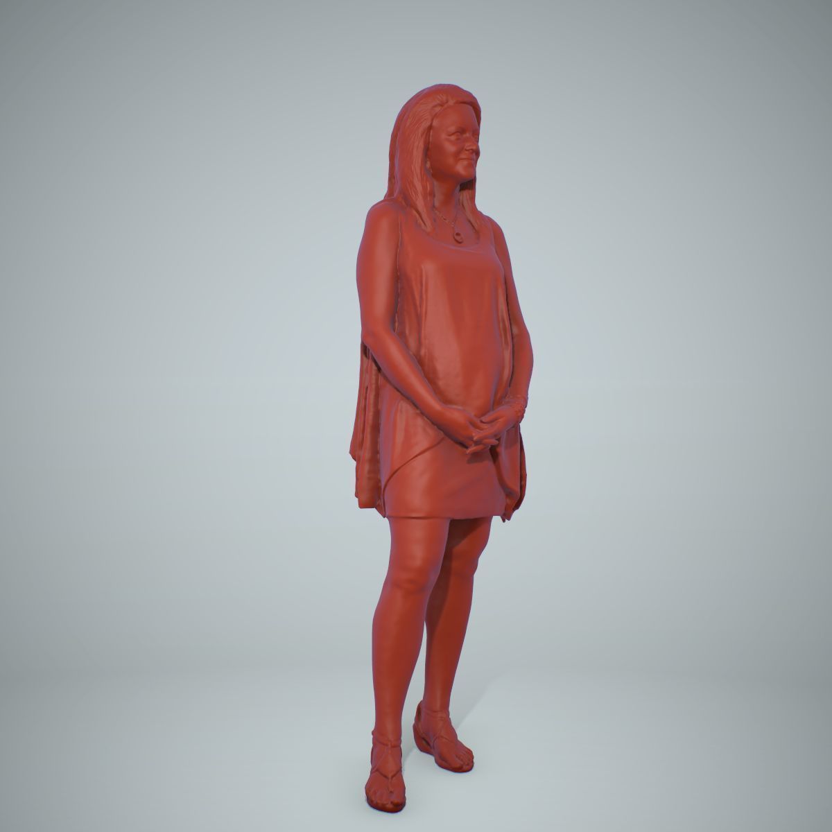 Woman with Colourful Bouse CWom0218-HD2-O01P01-S 3D model_65