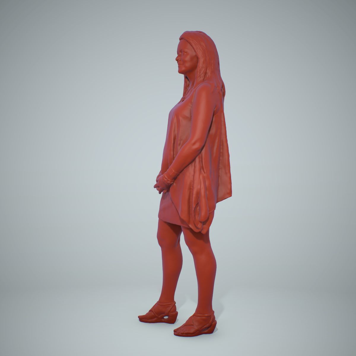 Woman with Colourful Bouse CWom0218-HD2-O01P01-S 3D model_40