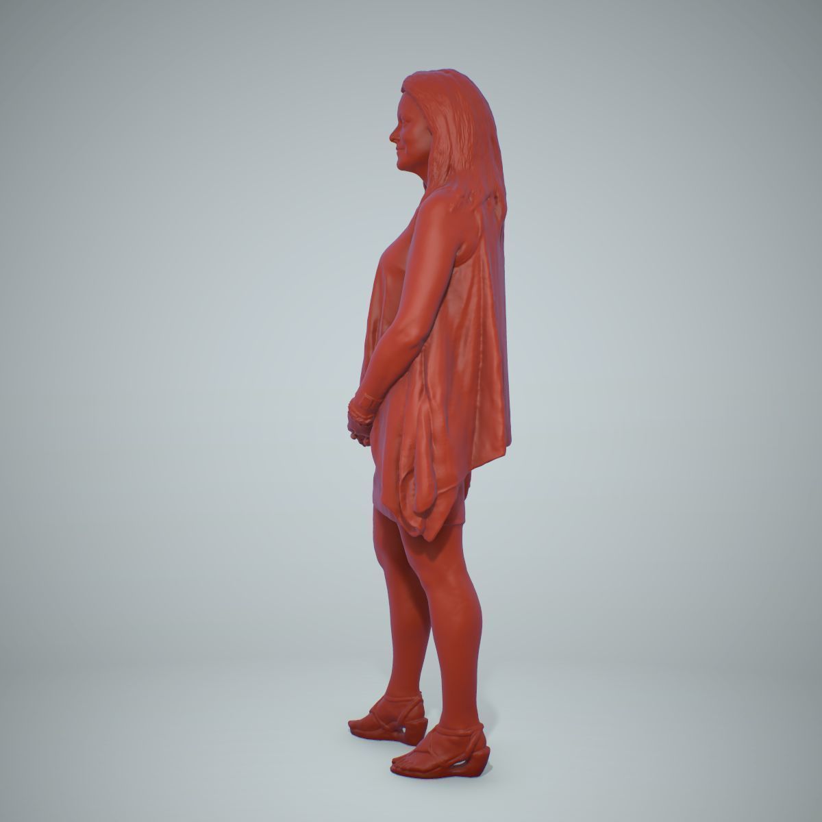 Woman with Colourful Bouse CWom0218-HD2-O01P01-S 3D model_42