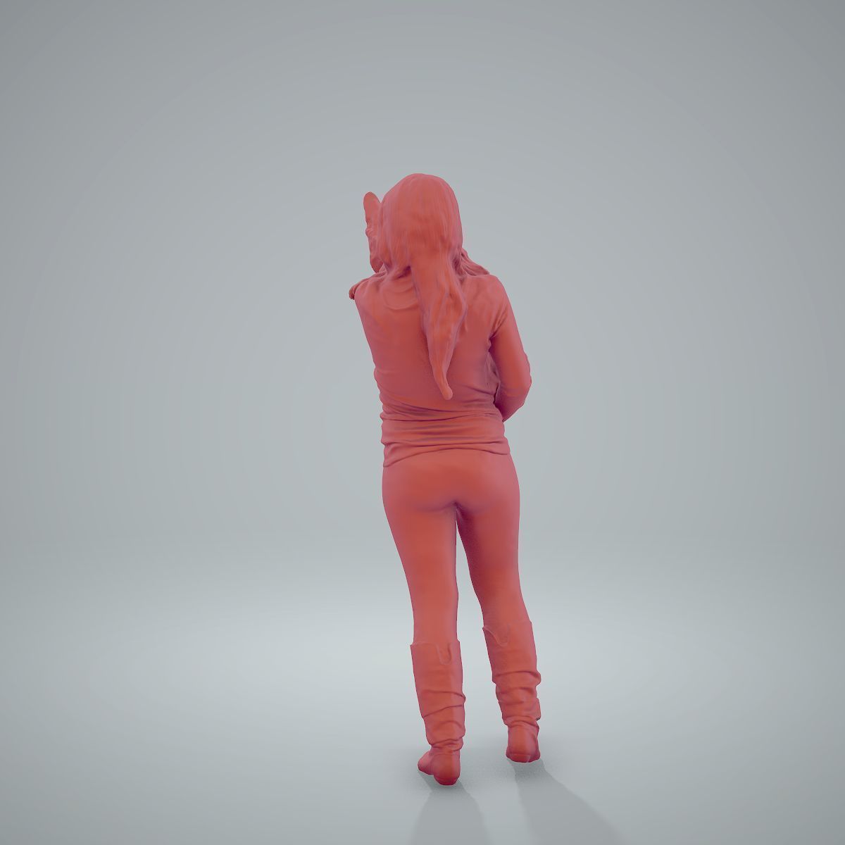 Woman Holding Dog CWom0209-HD2-O01P01-S 3D model_50