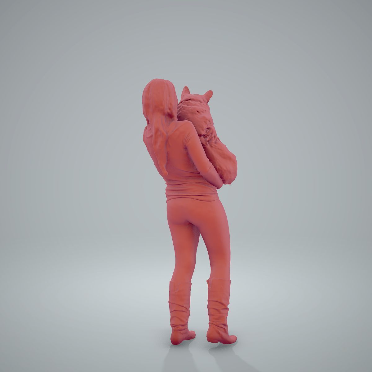 Woman Holding Dog CWom0209-HD2-O01P01-S 3D model_54
