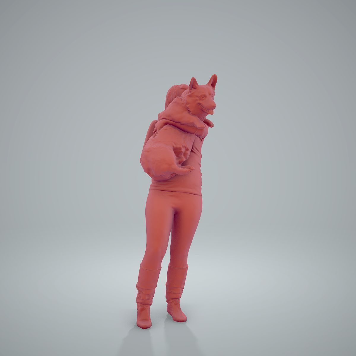 Woman Holding Dog CWom0209-HD2-O01P01-S 3D model_67