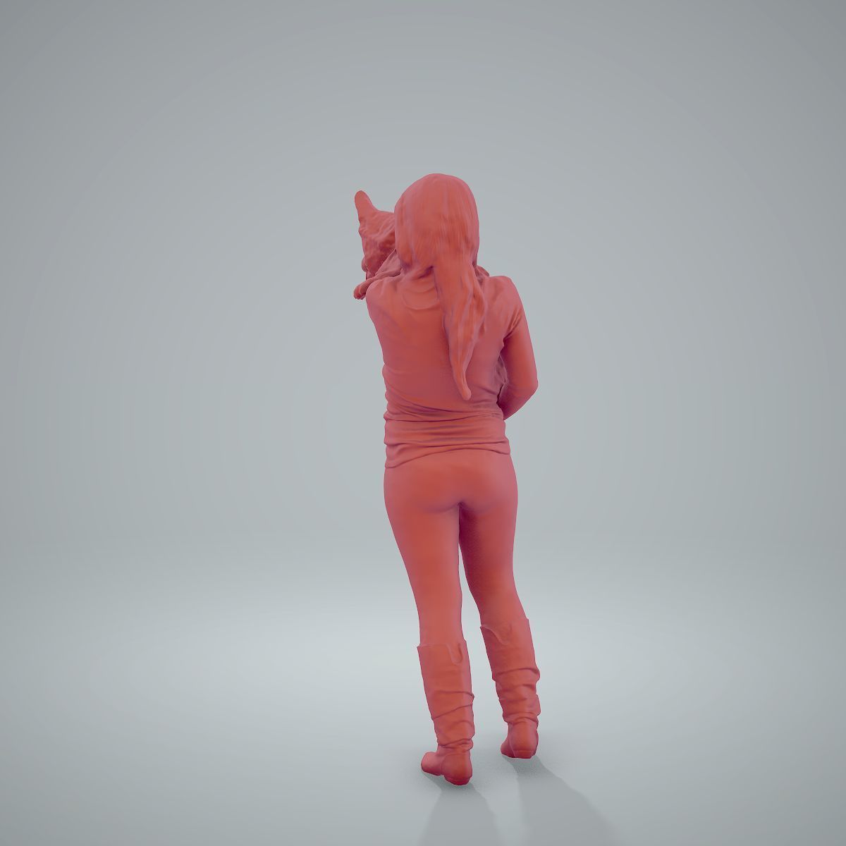 Woman Holding Dog CWom0209-HD2-O01P01-S 3D model_49