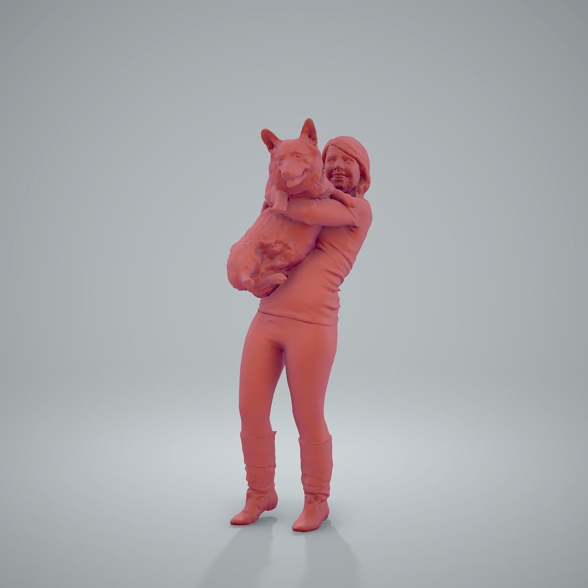 Woman Holding Dog CWom0209-HD2-O01P01-S 3D model_36