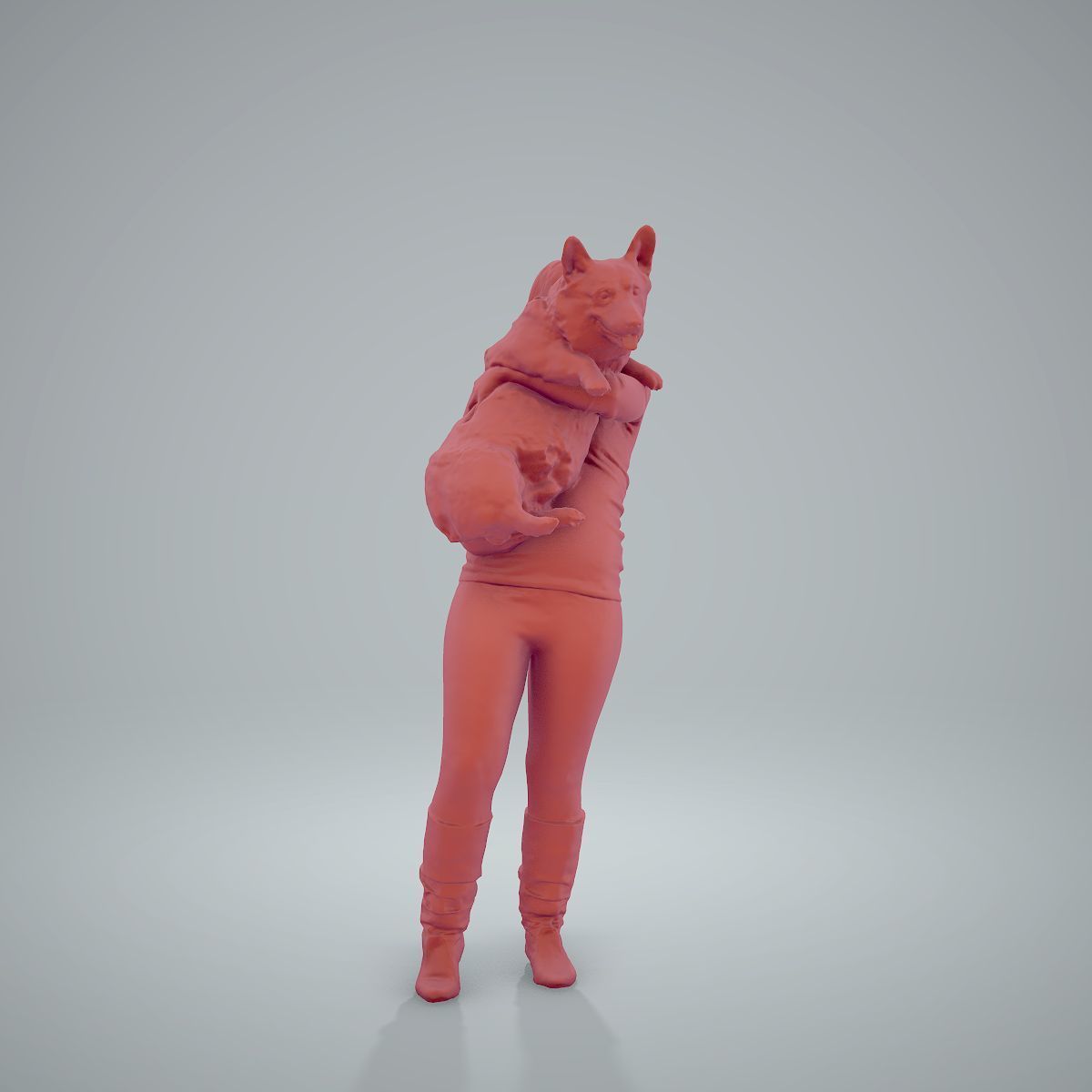 Woman Holding Dog CWom0209-HD2-O01P01-S 3D model_68