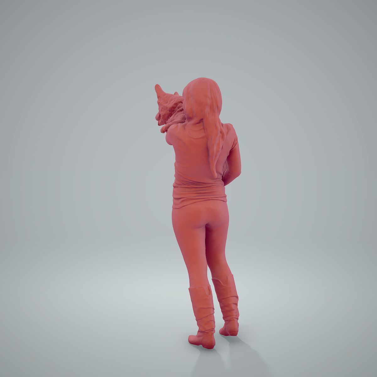 Woman Holding Dog CWom0209-HD2-O01P01-S 3D model_48