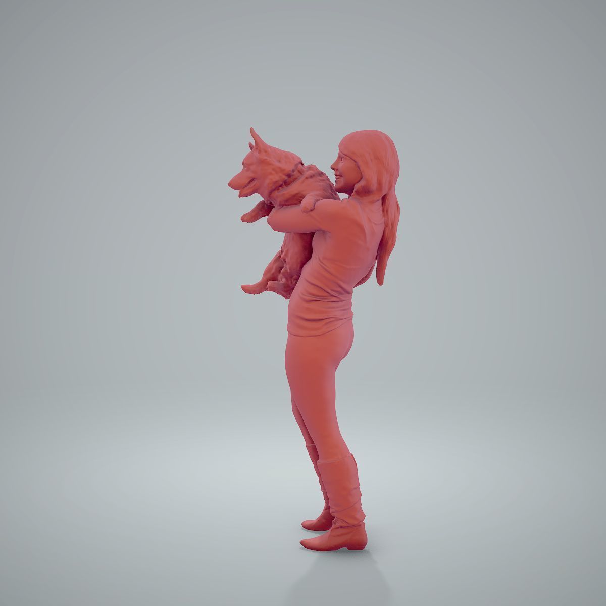 Woman Holding Dog CWom0209-HD2-O01P01-S 3D model_43