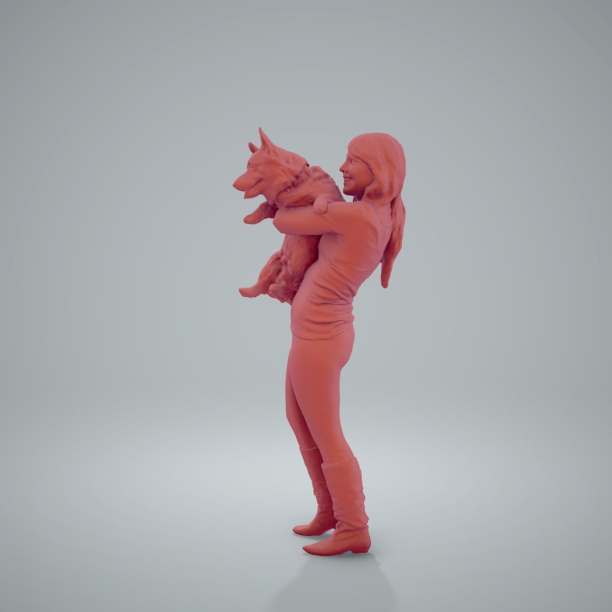 Woman Holding Dog CWom0209-HD2-O01P01-S 3D model_42