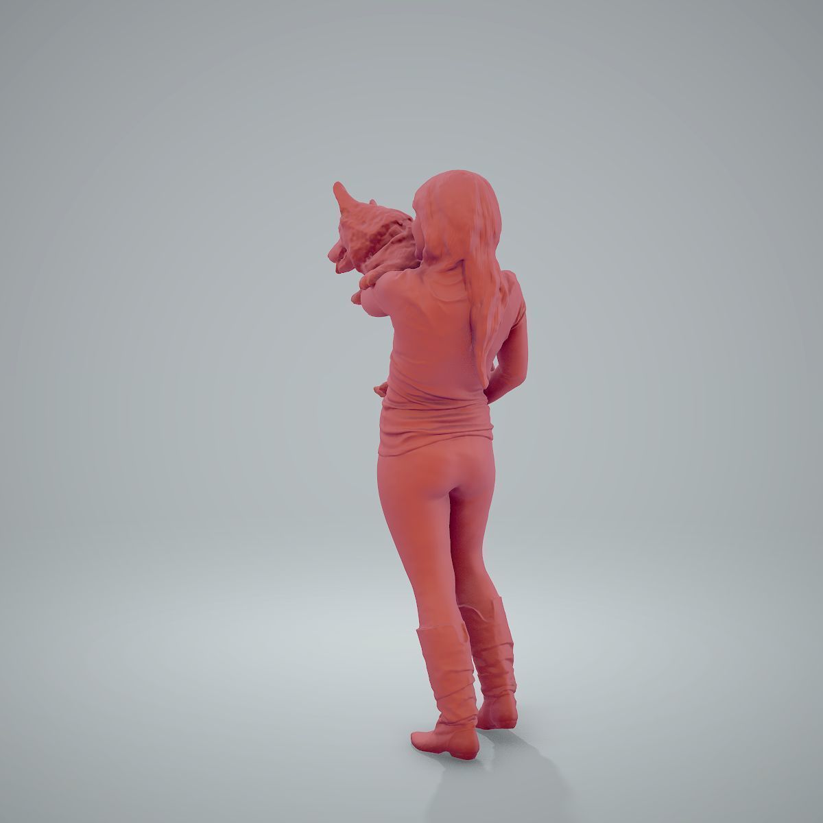 Woman Holding Dog CWom0209-HD2-O01P01-S 3D model_47