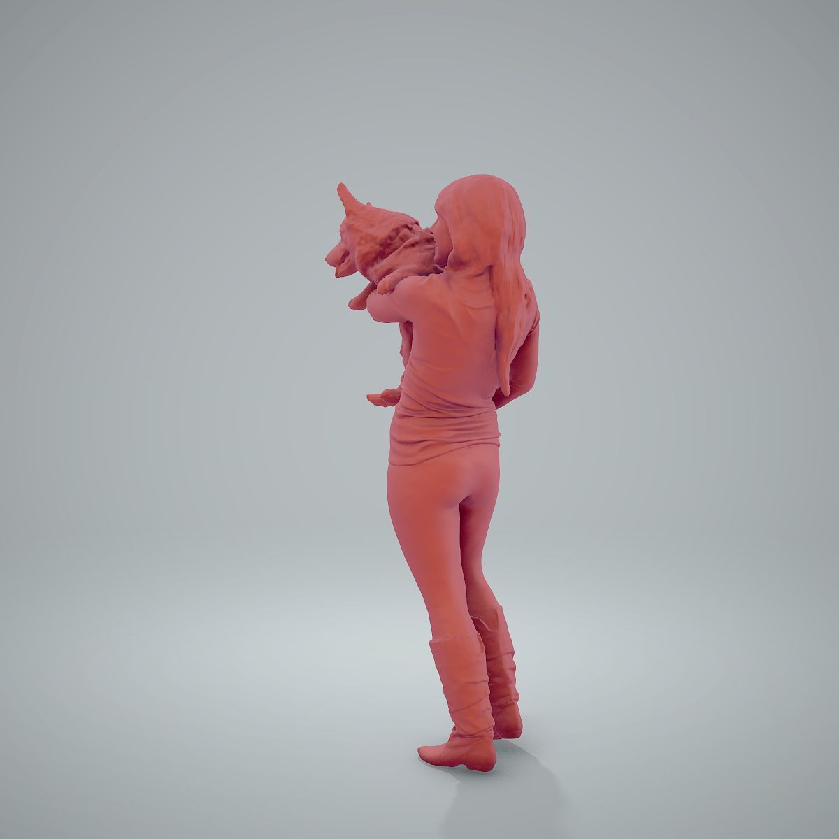 Woman Holding Dog CWom0209-HD2-O01P01-S 3D model_46
