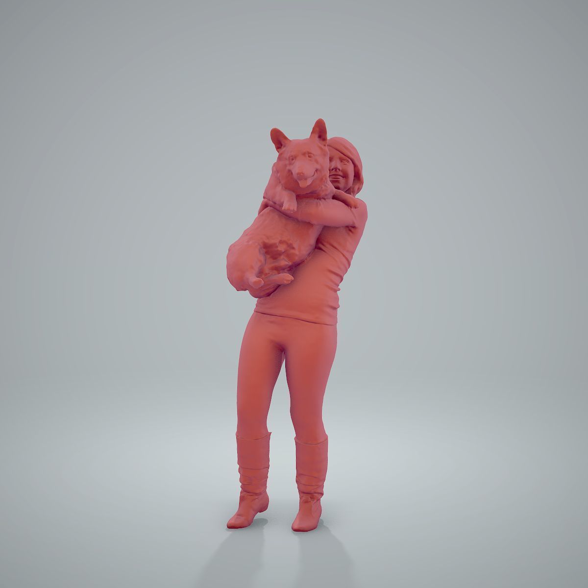 Woman Holding Dog CWom0209-HD2-O01P01-S 3D model_71