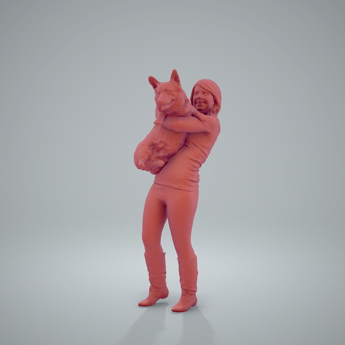 Woman Holding Dog CWom0209-HD2-O01P01-S 3D model_37
