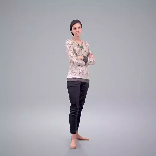 Casual Standing Woman CWom0208-HD2-O01P01-S