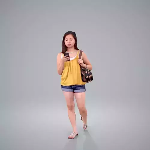 Woman with Shorts CWom0204-HD2-O01P01-S