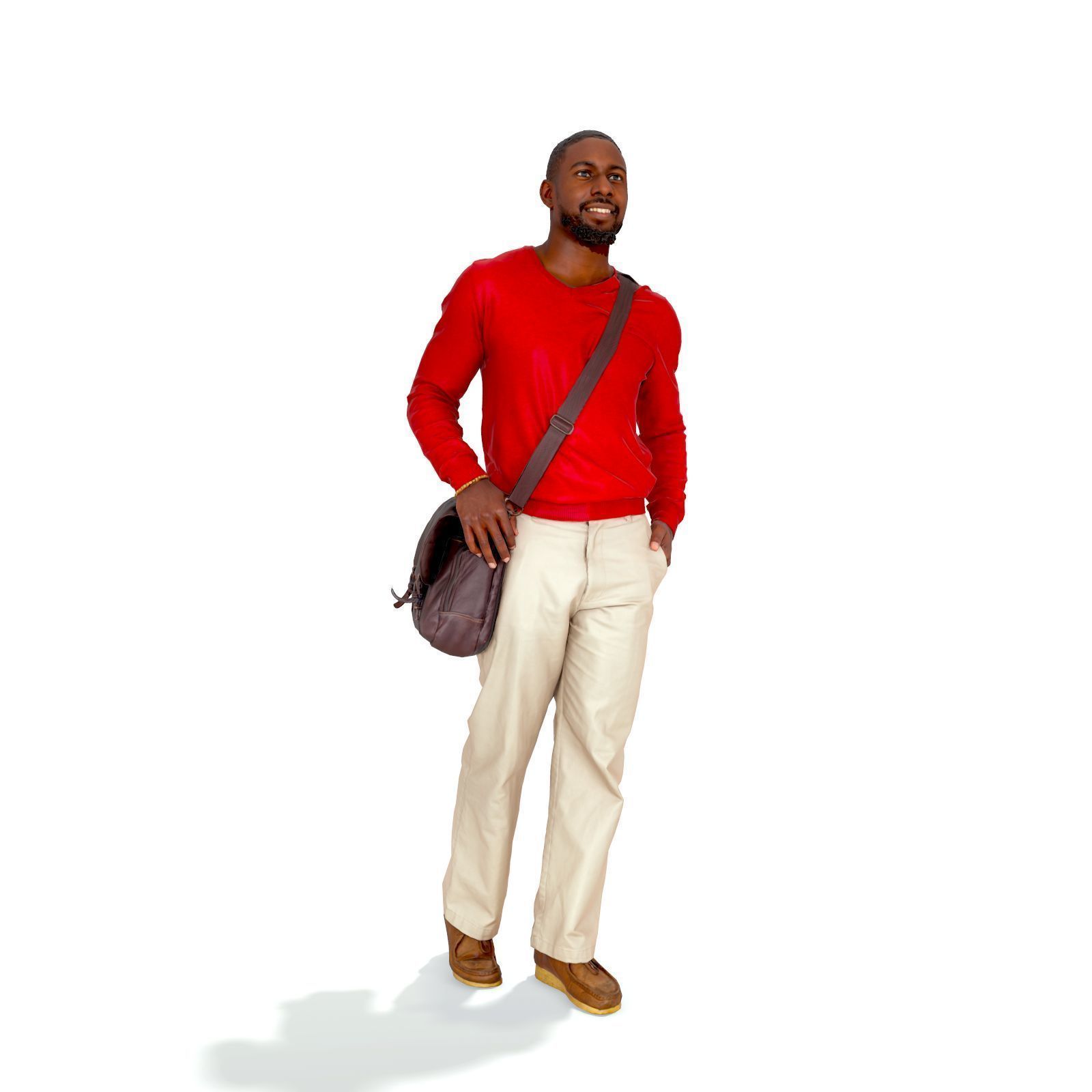 Man with Red Sweater CMan0226-HD2-O01P01-S 3D model_2