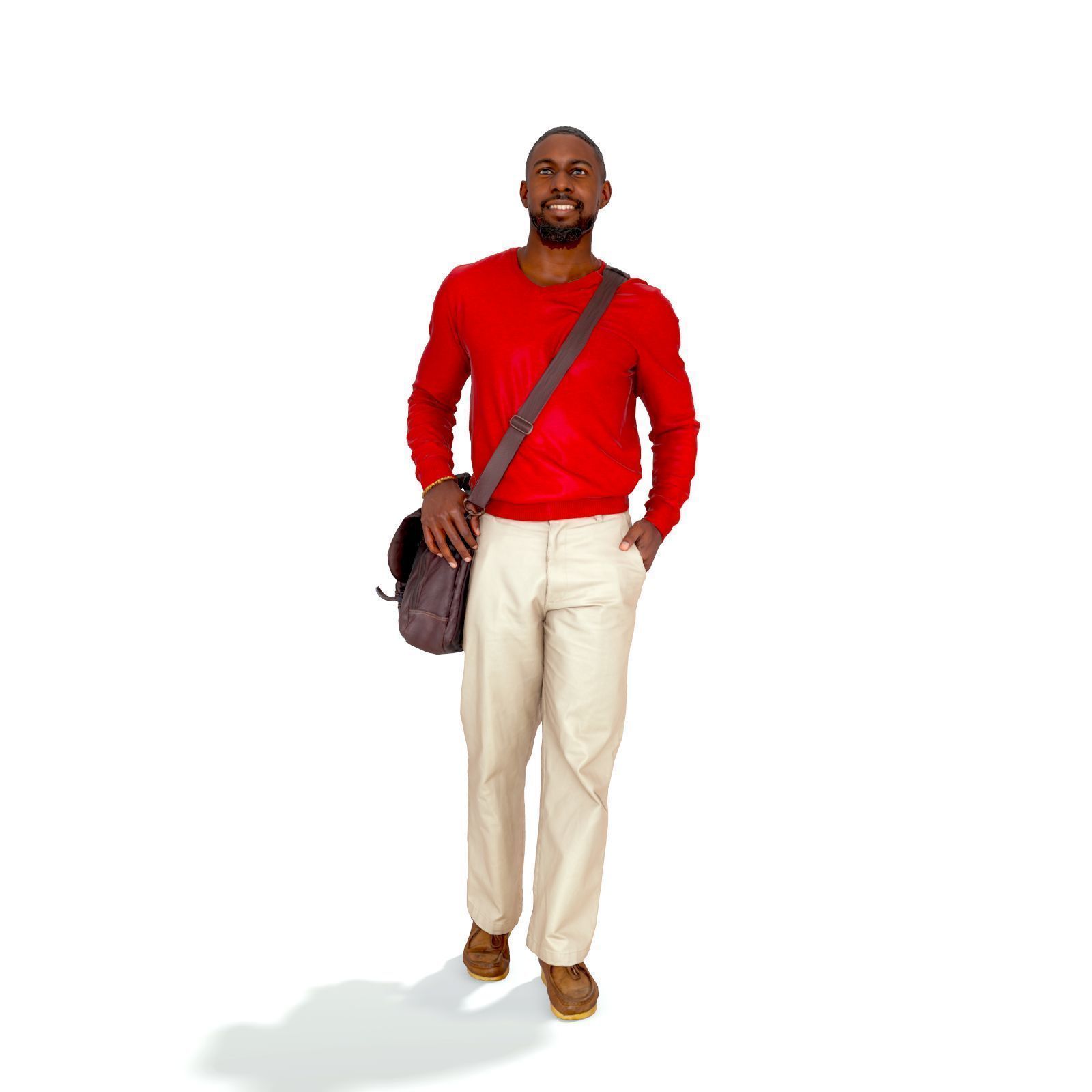 Man with Red Sweater CMan0226-HD2-O01P01-S 3D model_1