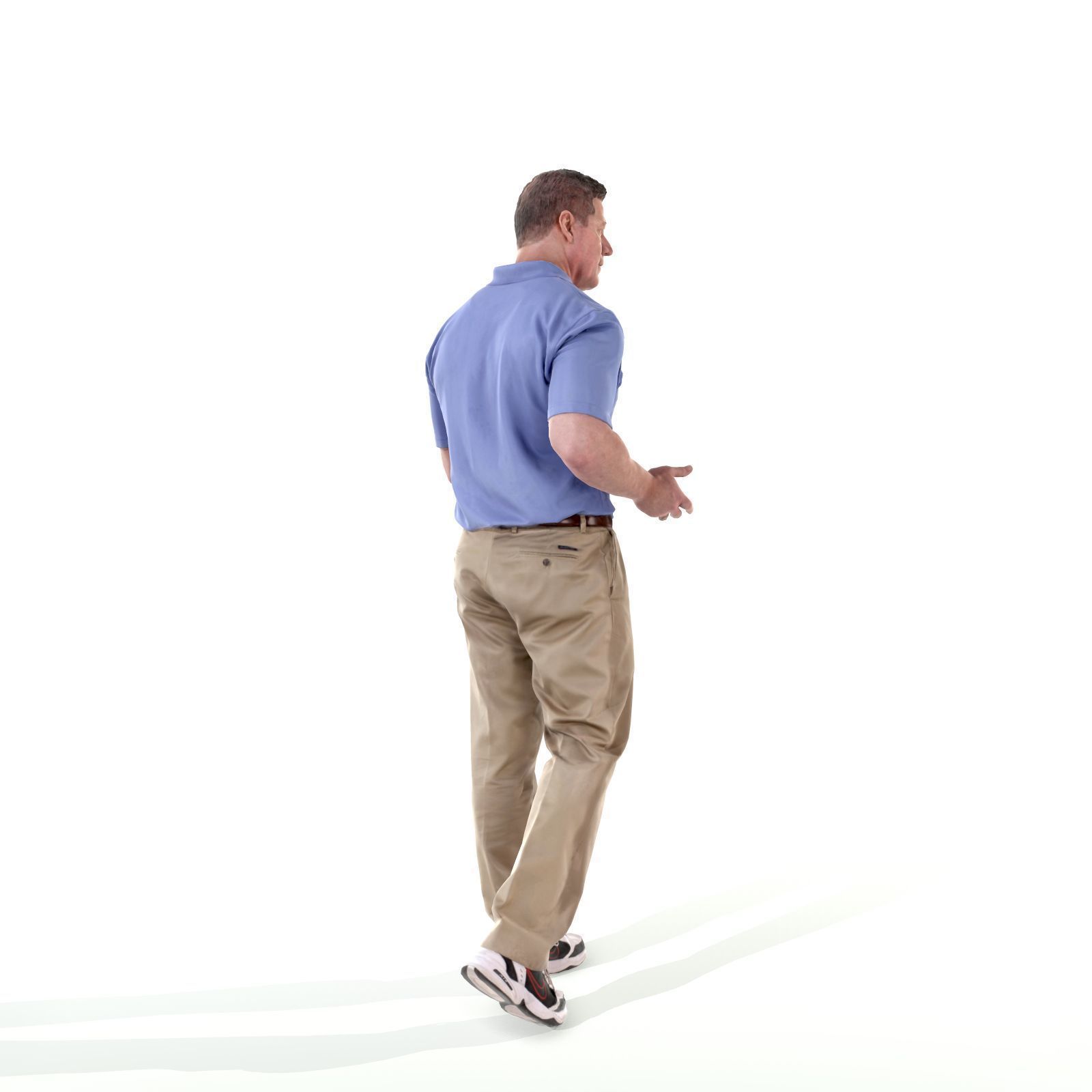 Talking Man with Blue Shirt CMan0224-HD2-O01P01-S 3D model_11