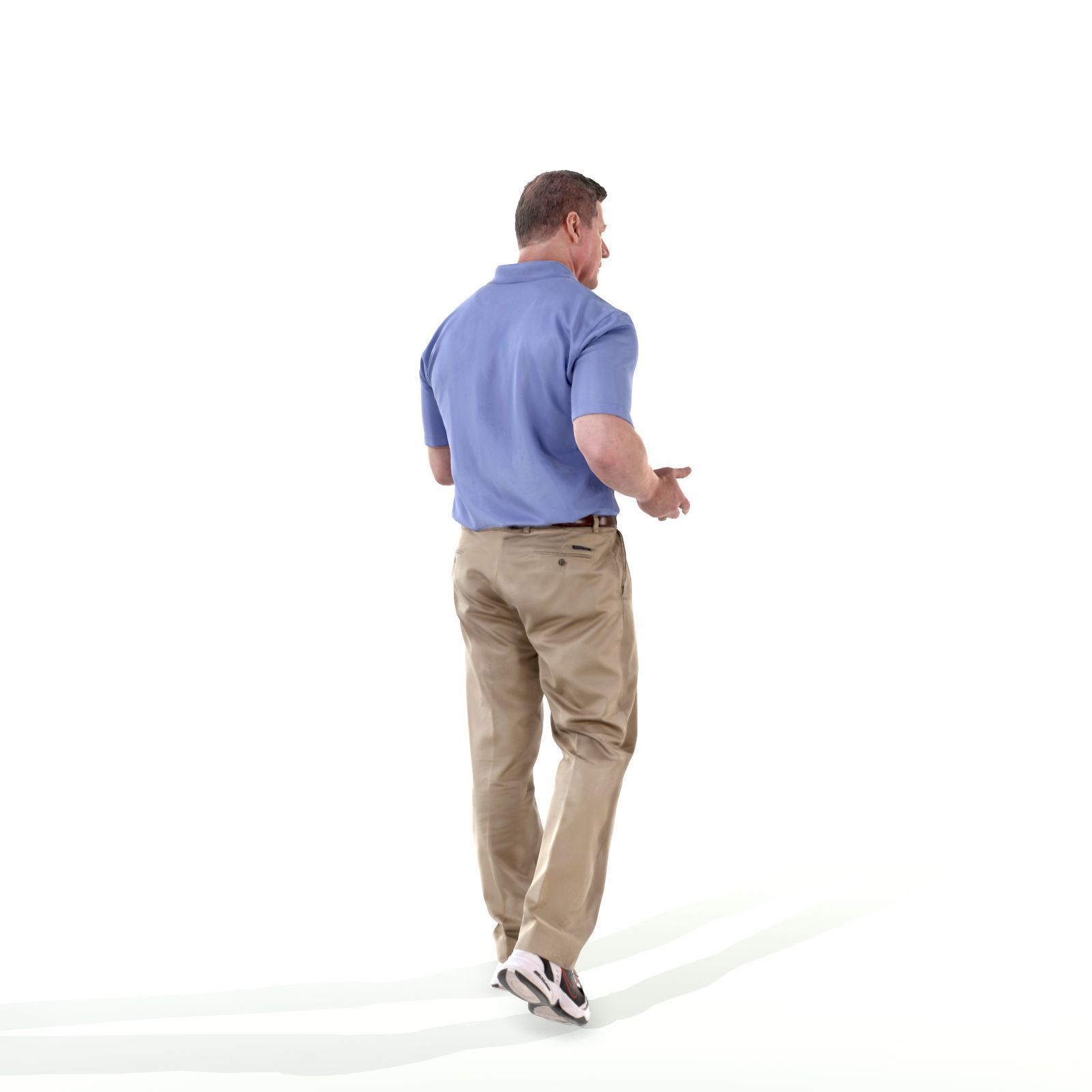 Talking Man with Blue Shirt CMan0224-HD2-O01P01-S 3D model_12