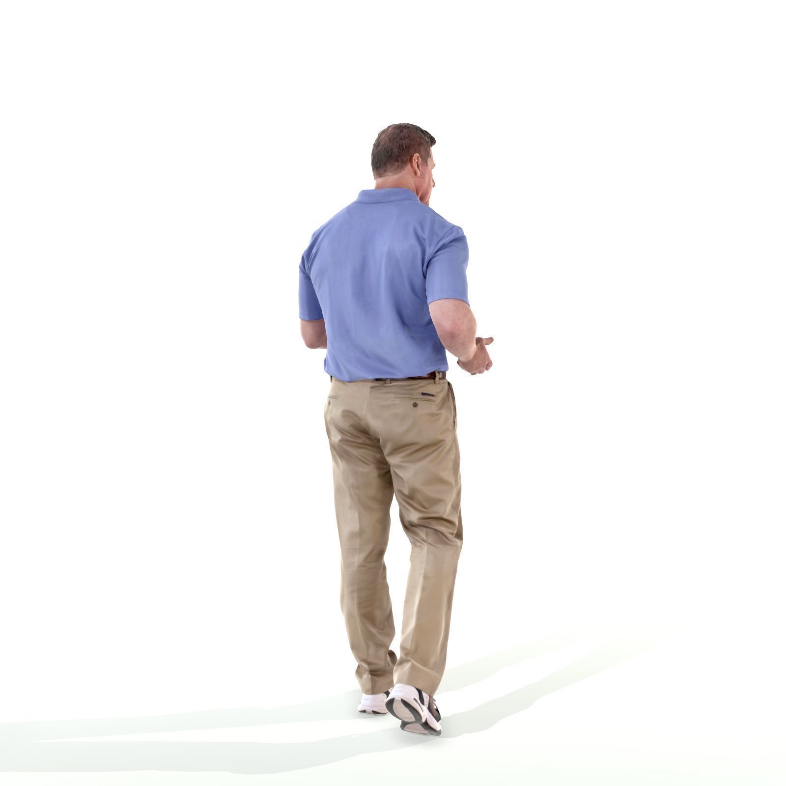 Talking Man with Blue Shirt CMan0224-HD2-O01P01-S 3D model_13