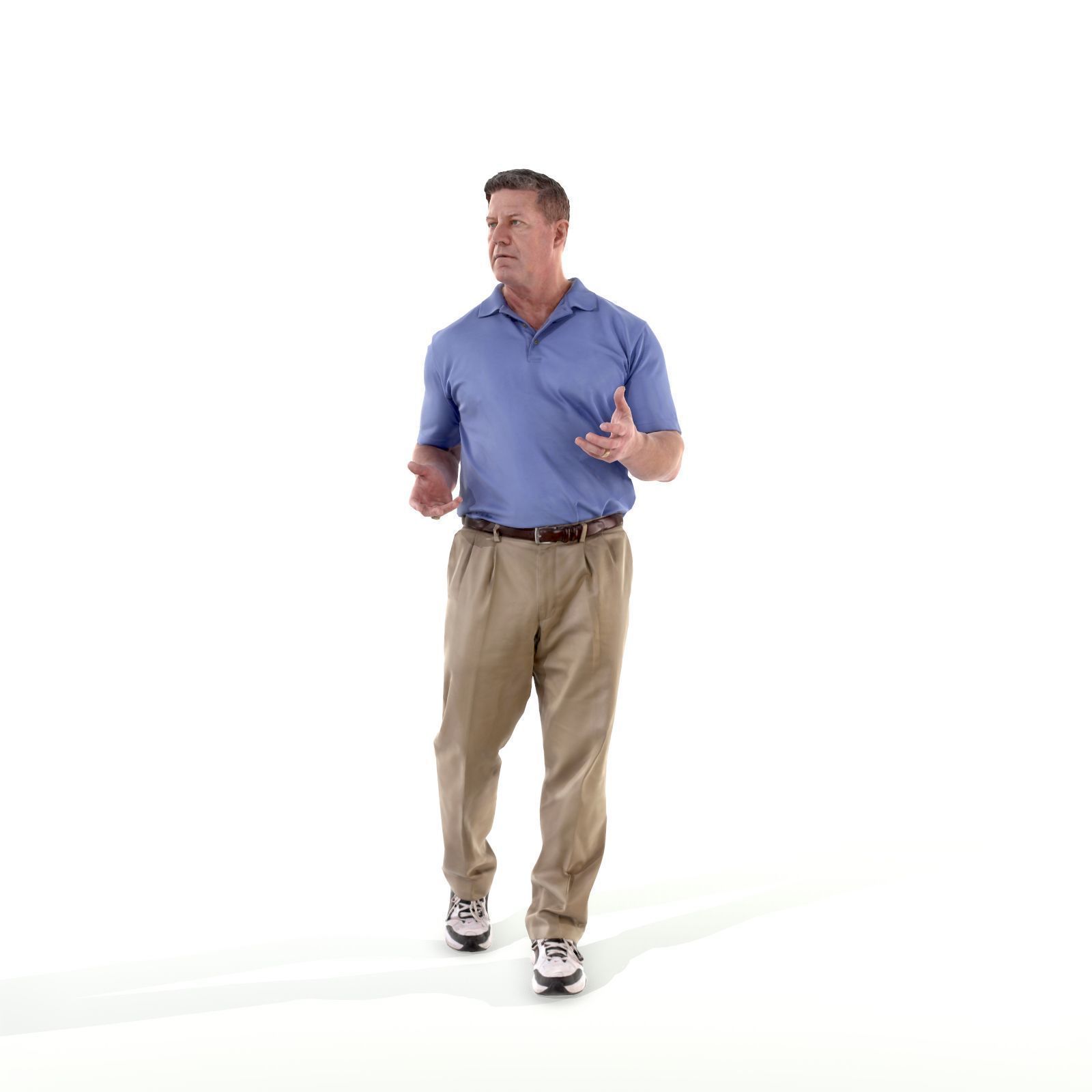 Talking Man with Blue Shirt CMan0224-HD2-O01P01-S 3D model_33