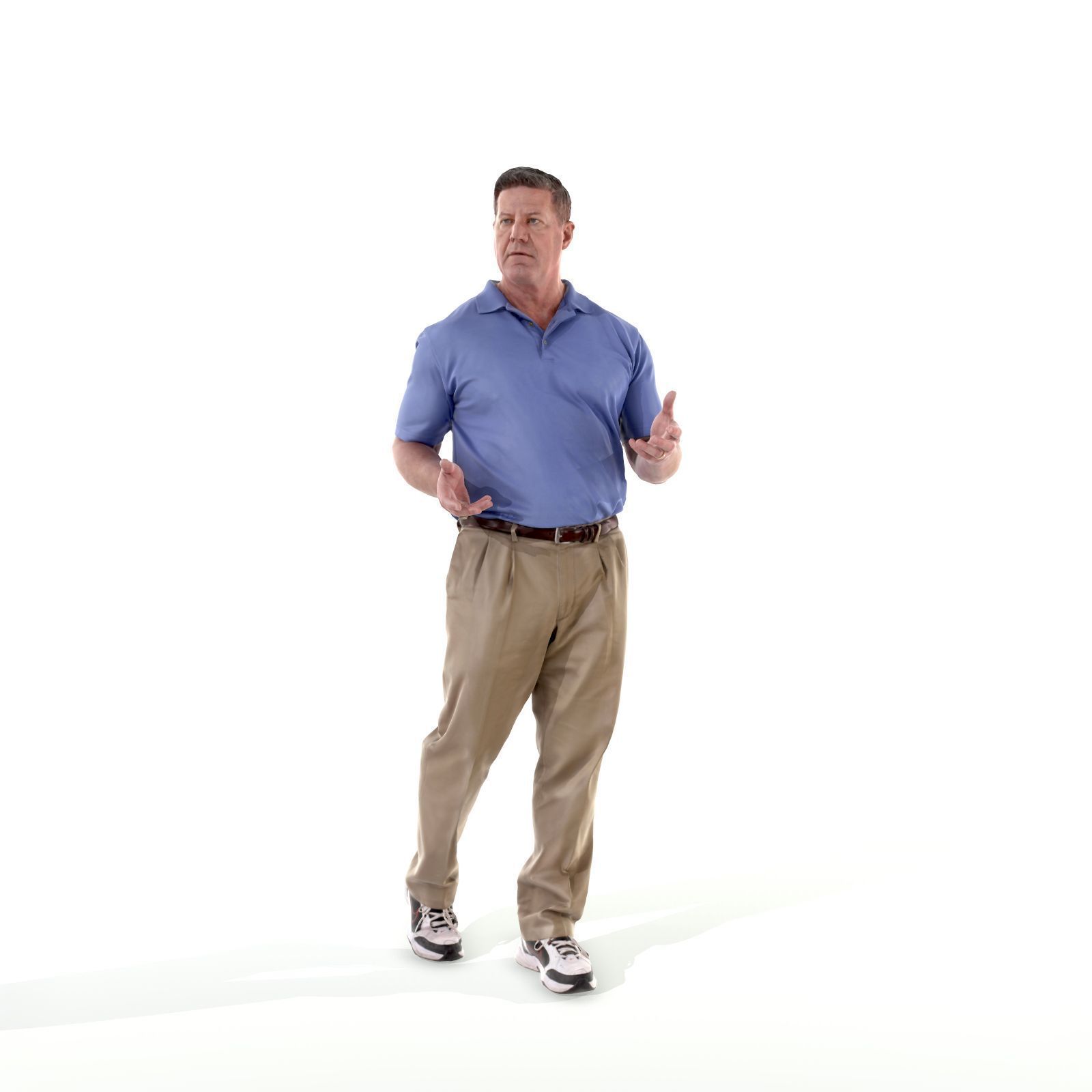 Talking Man with Blue Shirt CMan0224-HD2-O01P01-S 3D model_35