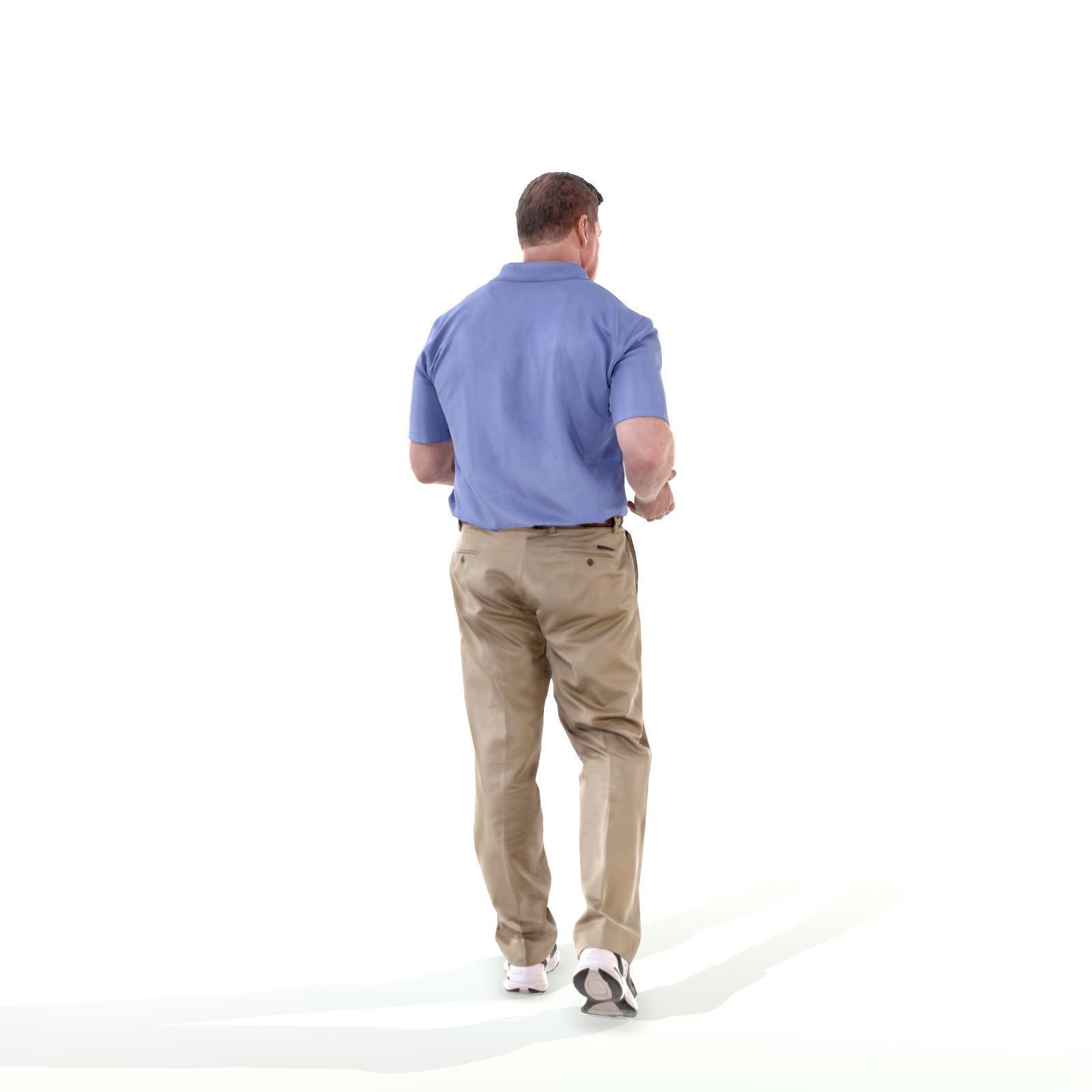 Talking Man with Blue Shirt CMan0224-HD2-O01P01-S 3D model_14