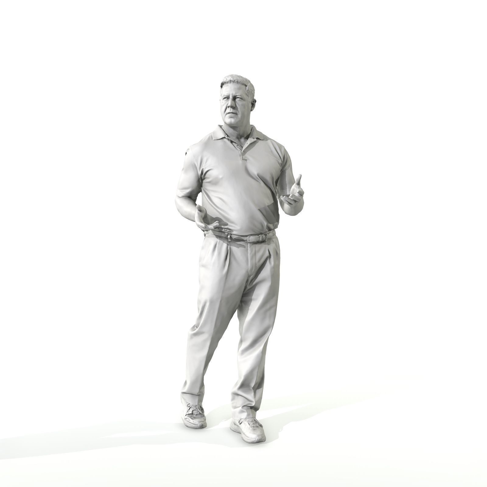 Talking Man with Blue Shirt CMan0224-HD2-O01P01-S 3D model_70