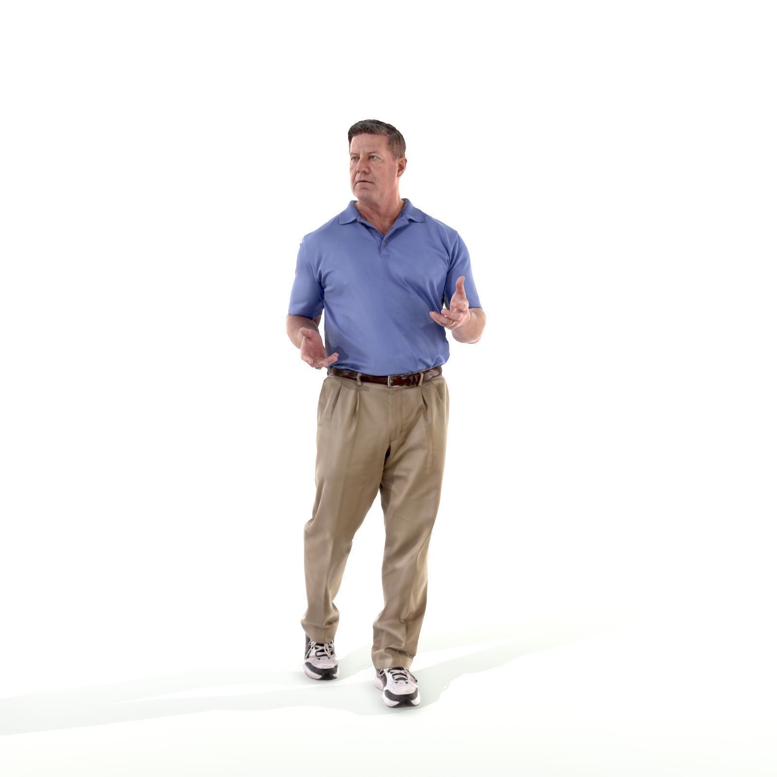 Talking Man with Blue Shirt CMan0224-HD2-O01P01-S 3D model_34