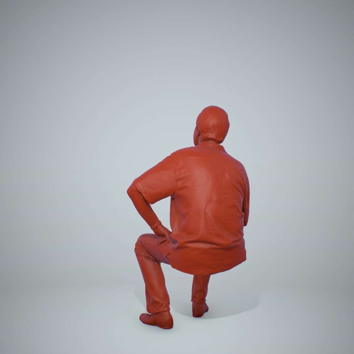 Sitting Man with Red Shirt CMan0220-HD2-O01P01-S 3D model_52