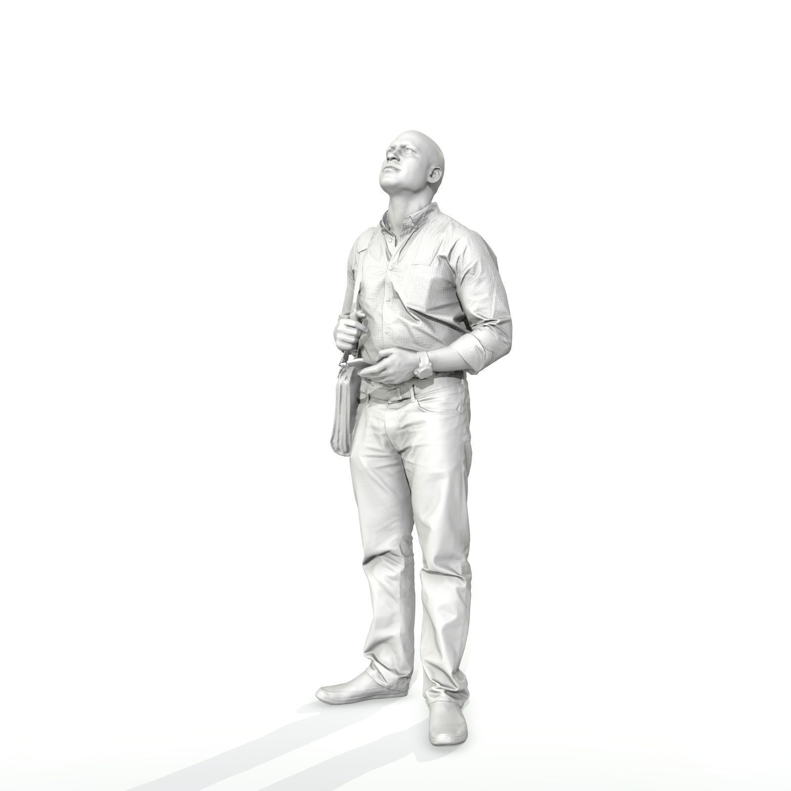Man Standing Looking Upwards CMan0215-HD2-O01P02-S 3D model_71