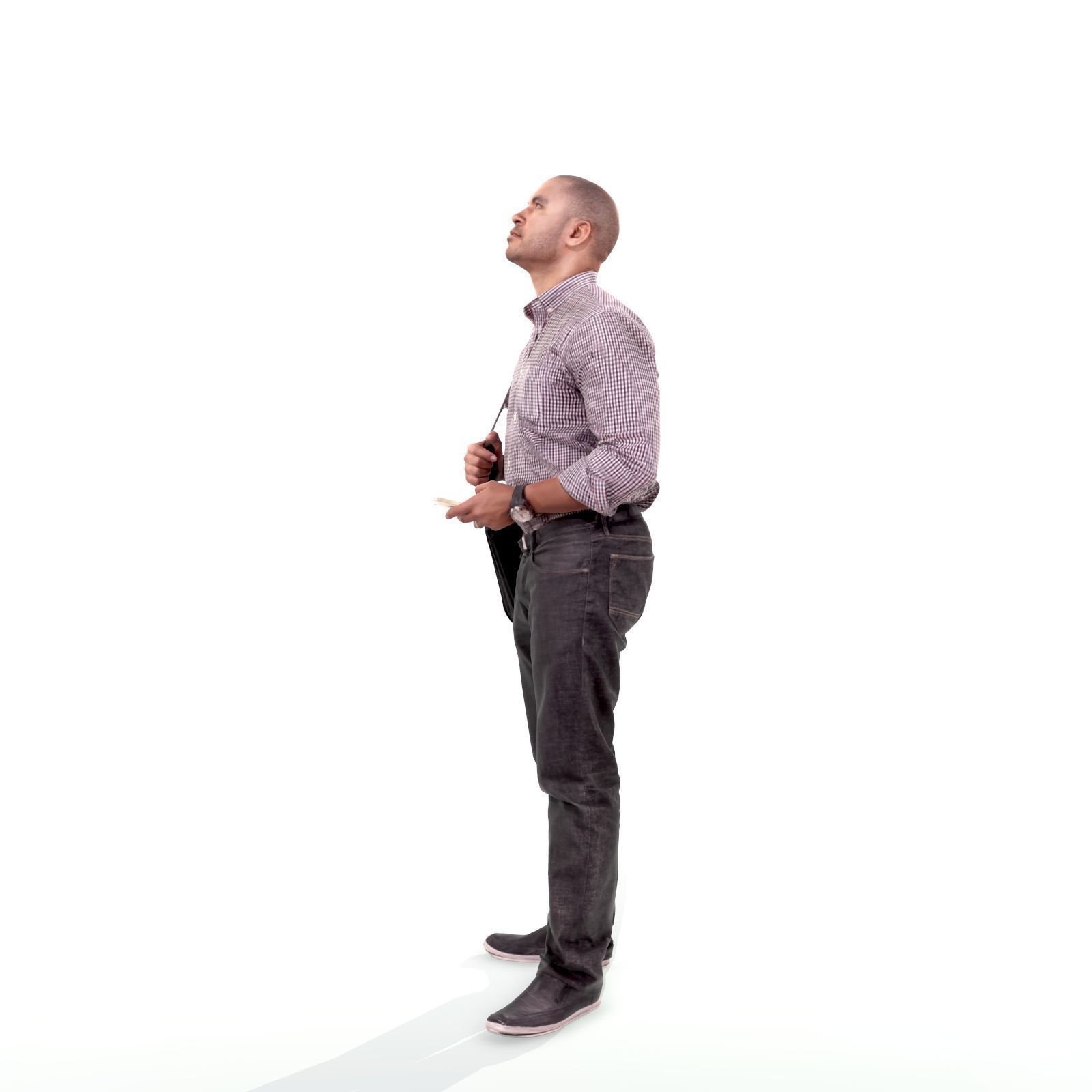 Man Standing Looking Upwards CMan0215-HD2-O01P02-S 3D model_31