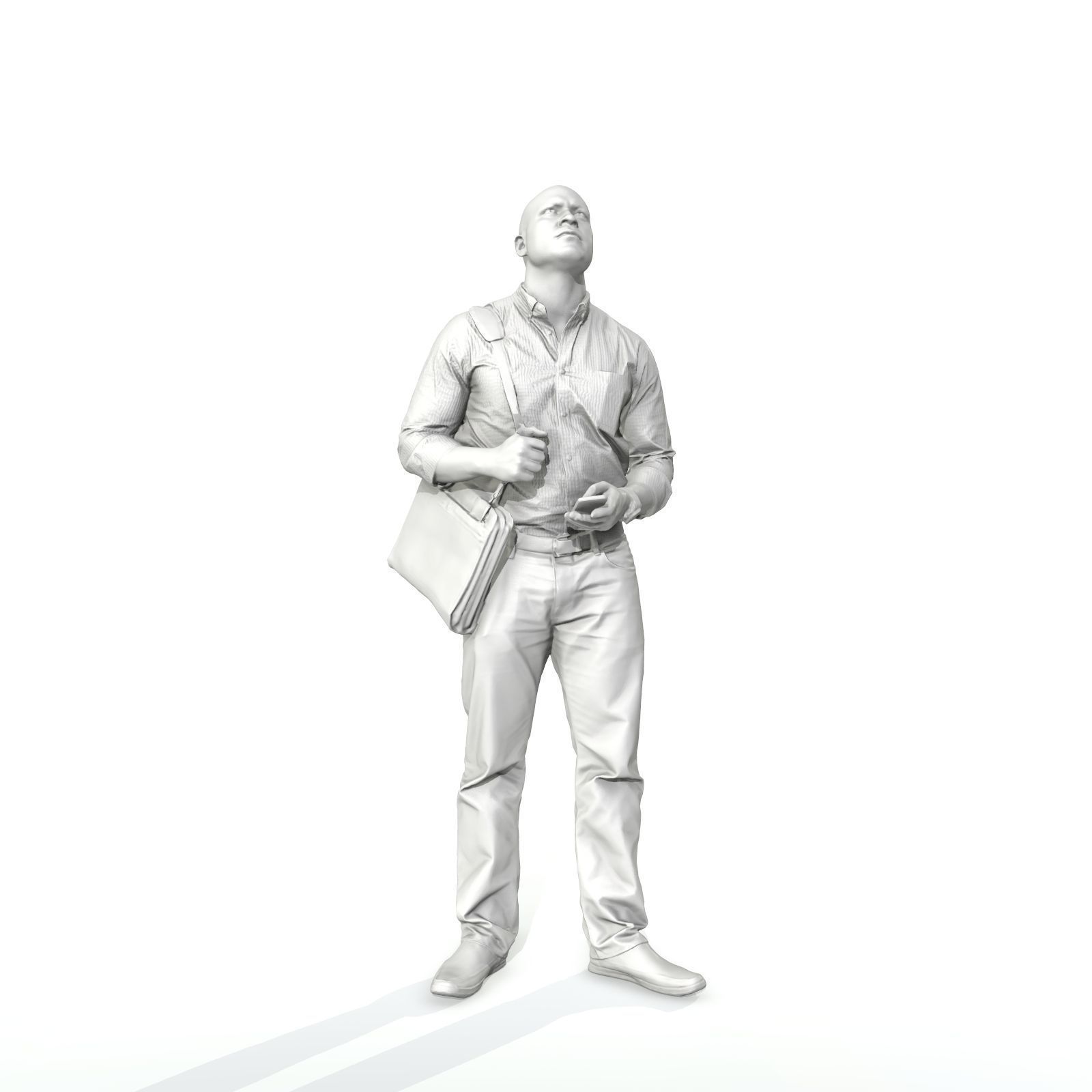 Man Standing Looking Upwards CMan0215-HD2-O01P02-S 3D model_40