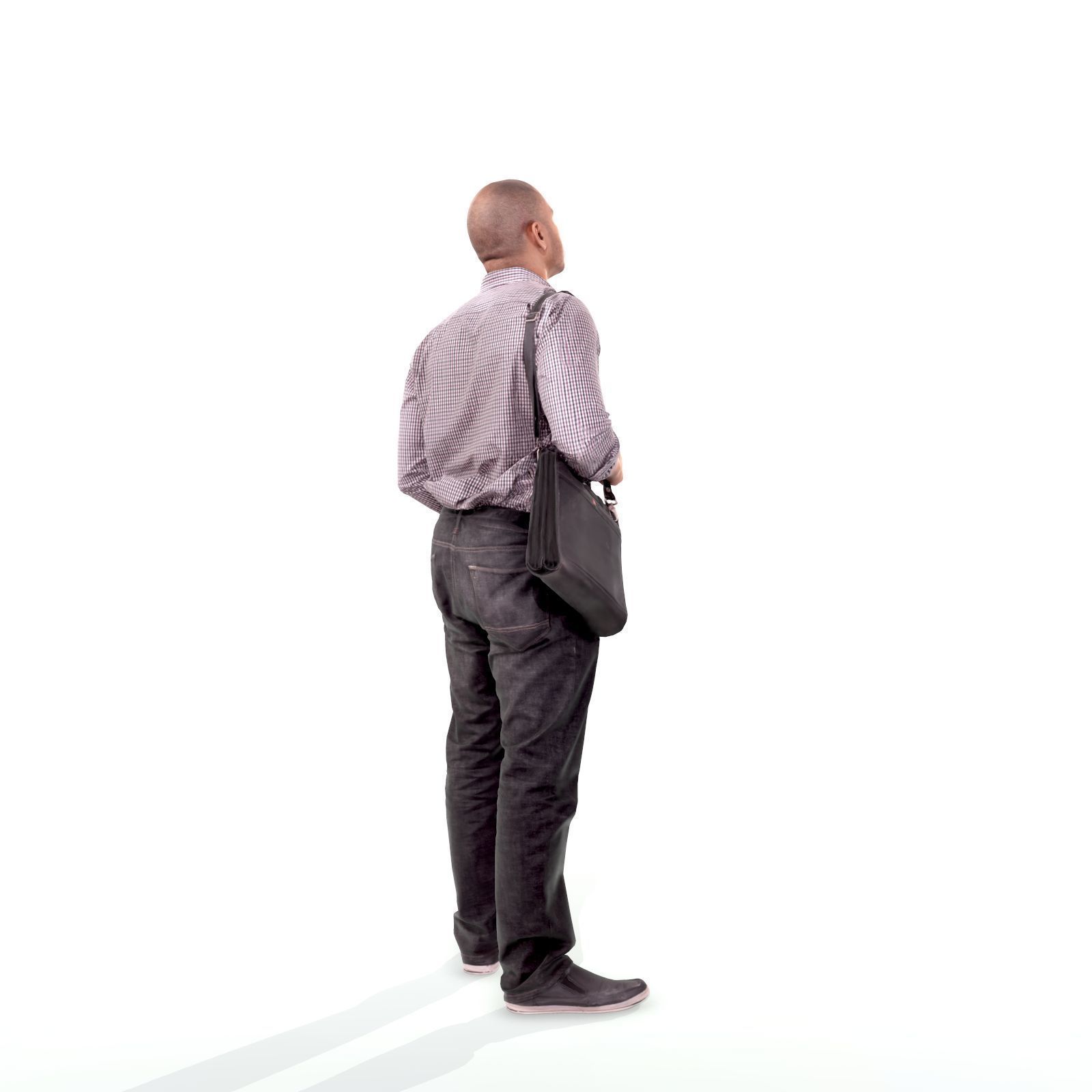 Man Standing Looking Upwards CMan0215-HD2-O01P02-S 3D model_16