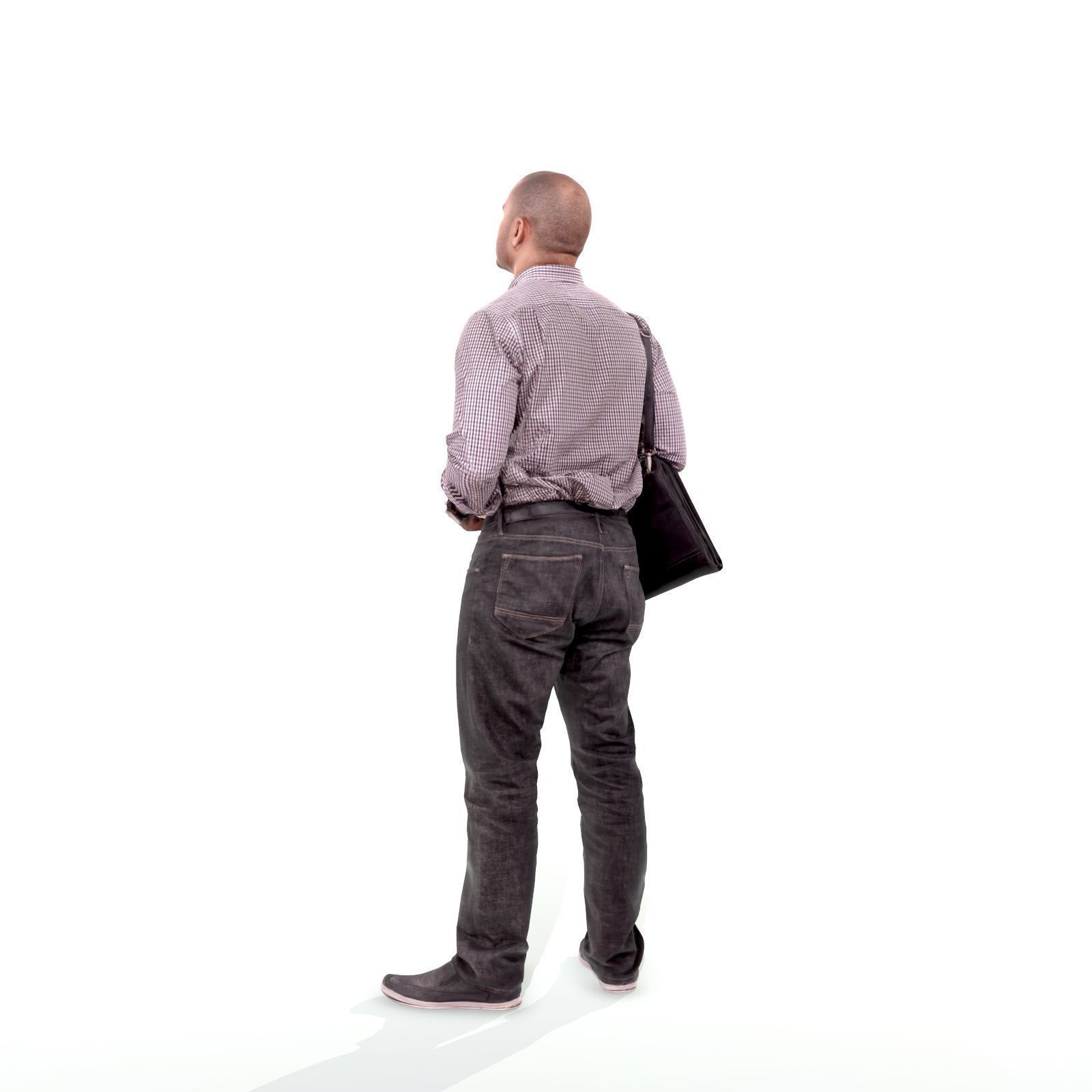 Man Standing Looking Upwards CMan0215-HD2-O01P02-S 3D model_25