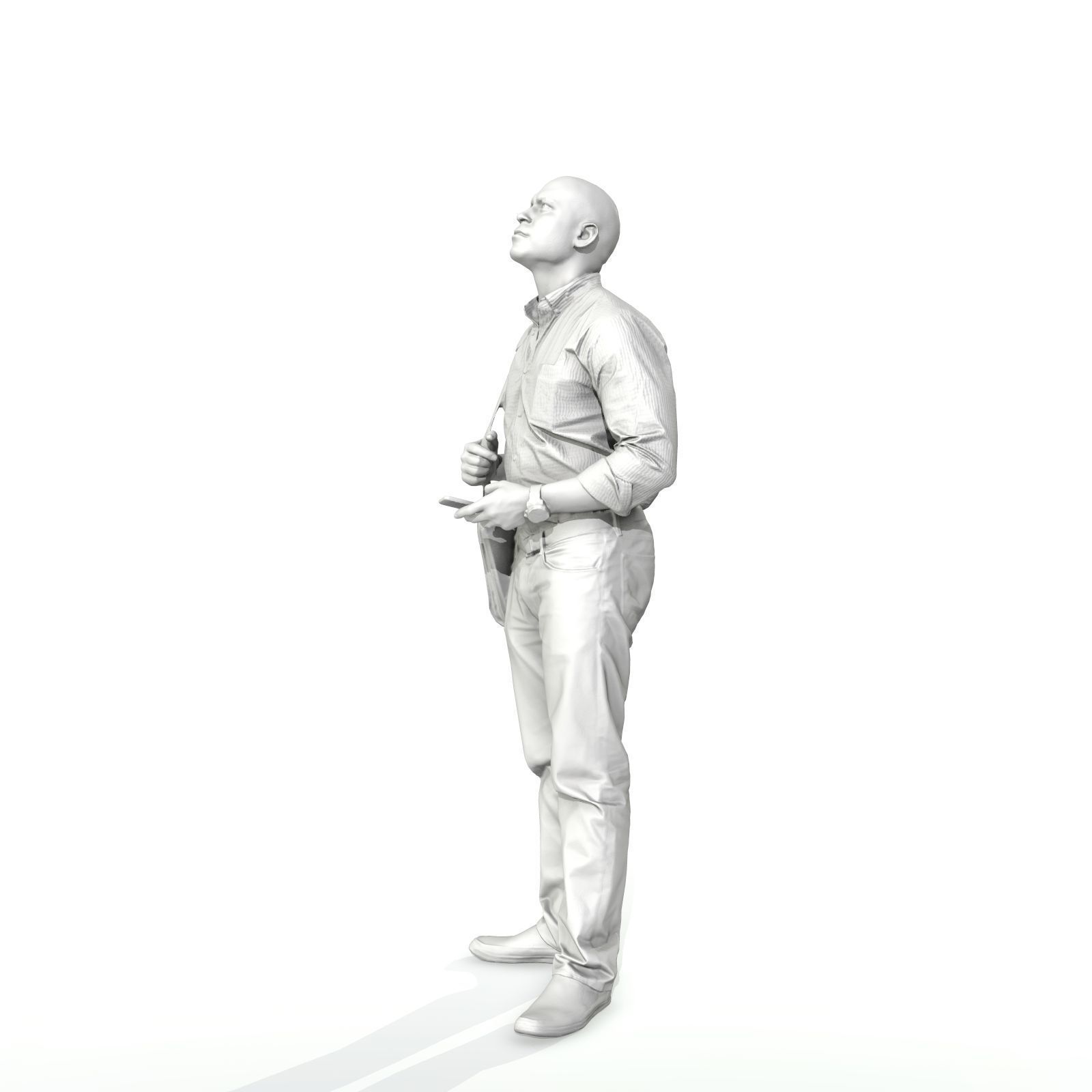 Man Standing Looking Upwards CMan0215-HD2-O01P02-S 3D model_68