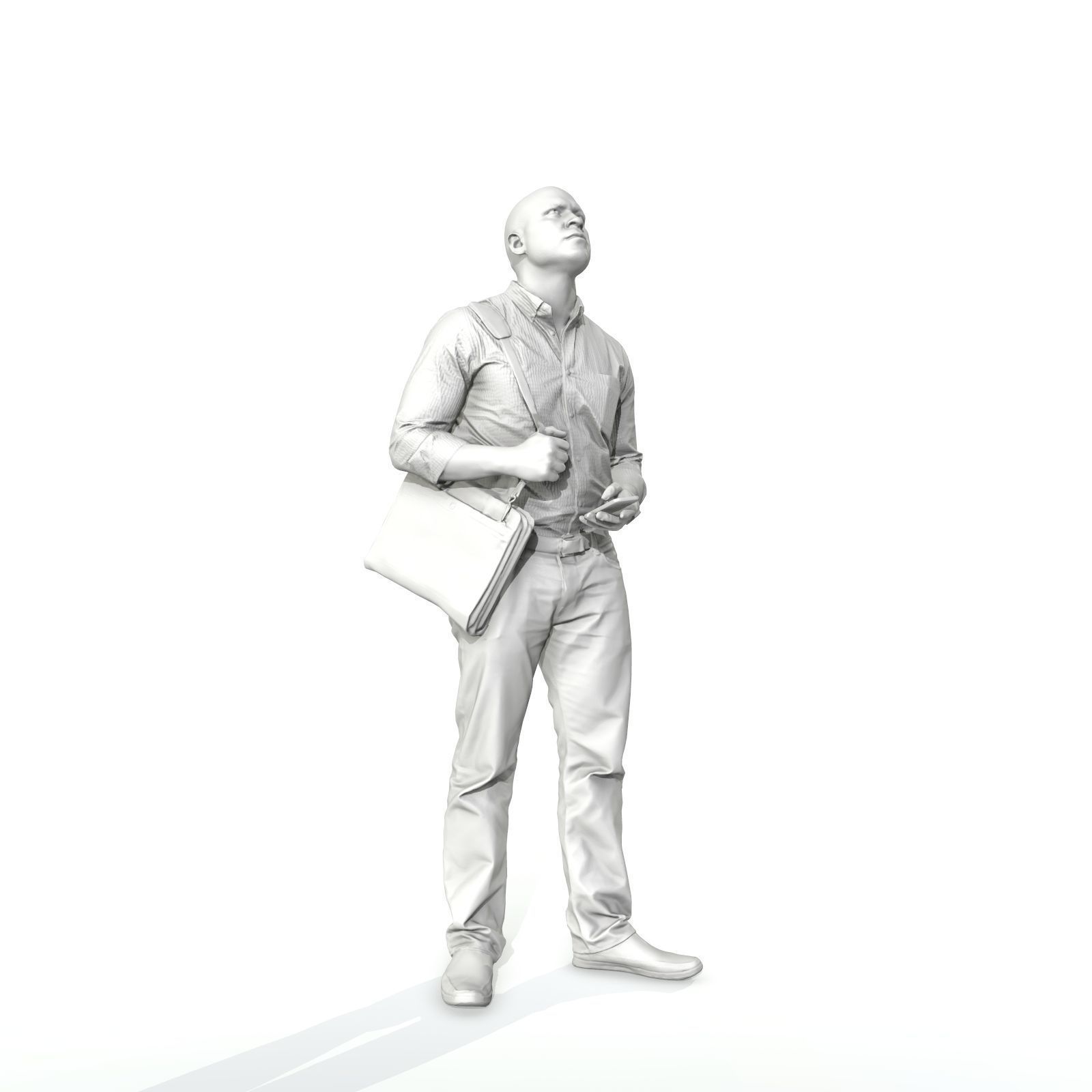 Man Standing Looking Upwards CMan0215-HD2-O01P02-S 3D model_42