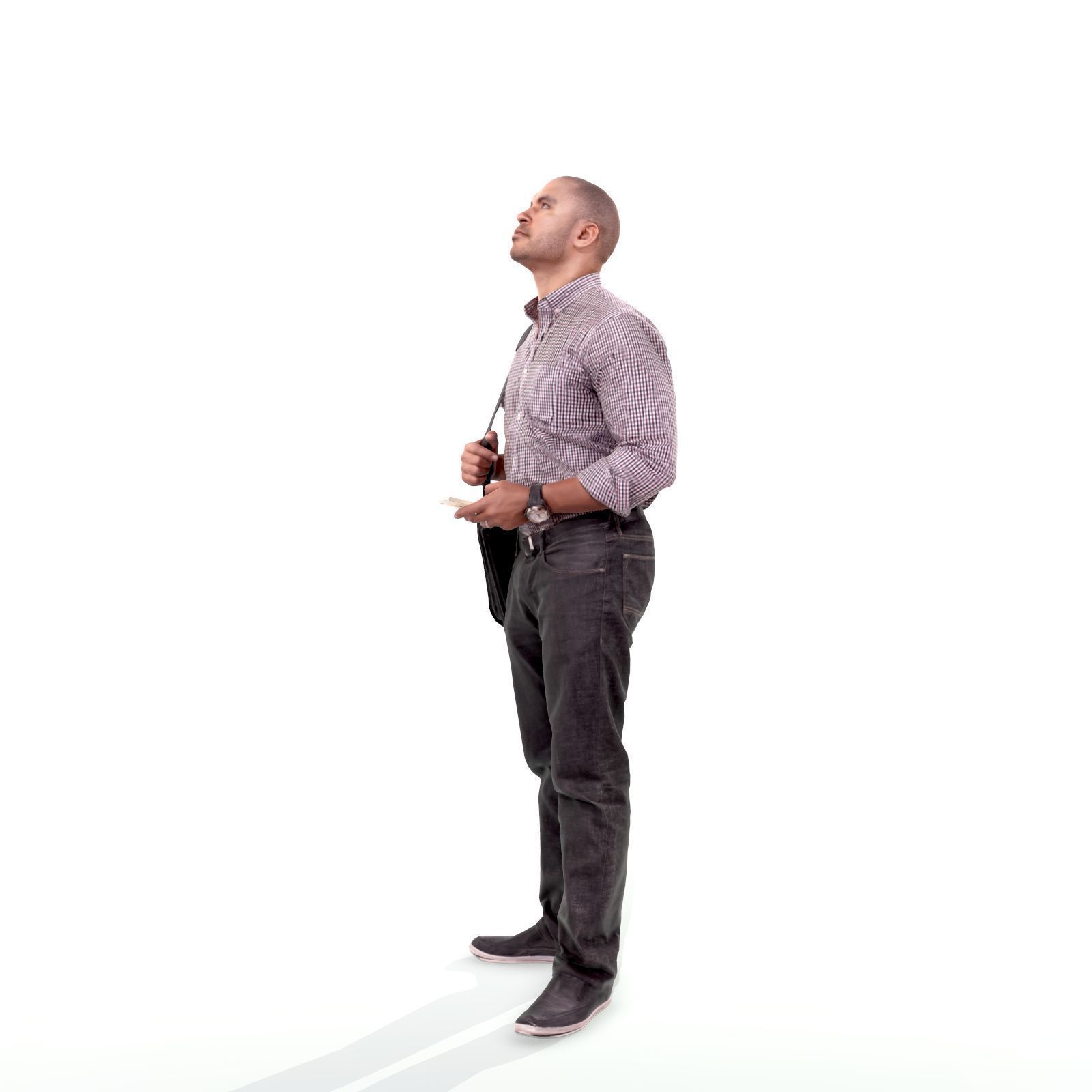 Man Standing Looking Upwards CMan0215-HD2-O01P02-S 3D model_32