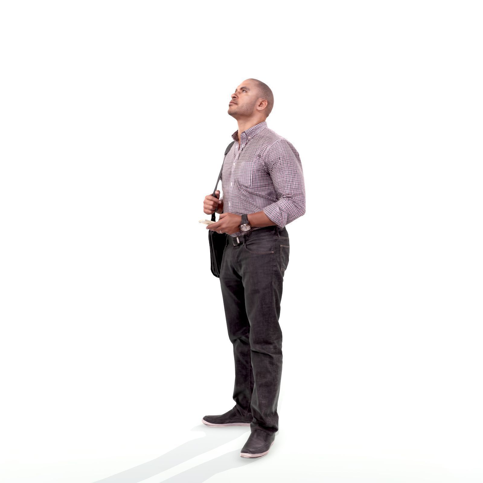 Man Standing Looking Upwards CMan0215-HD2-O01P02-S 3D model_33