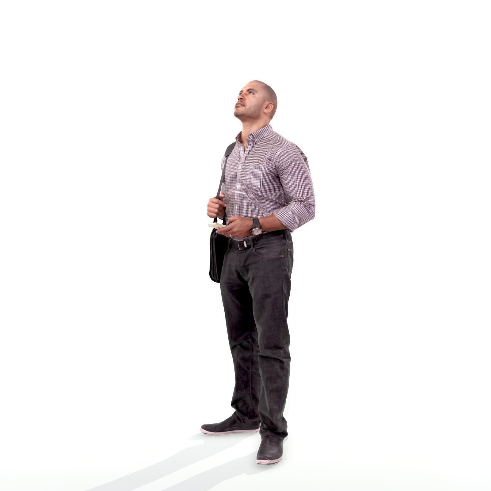 Man Standing Looking Upwards CMan0215-HD2-O01P02-S 3D model_34