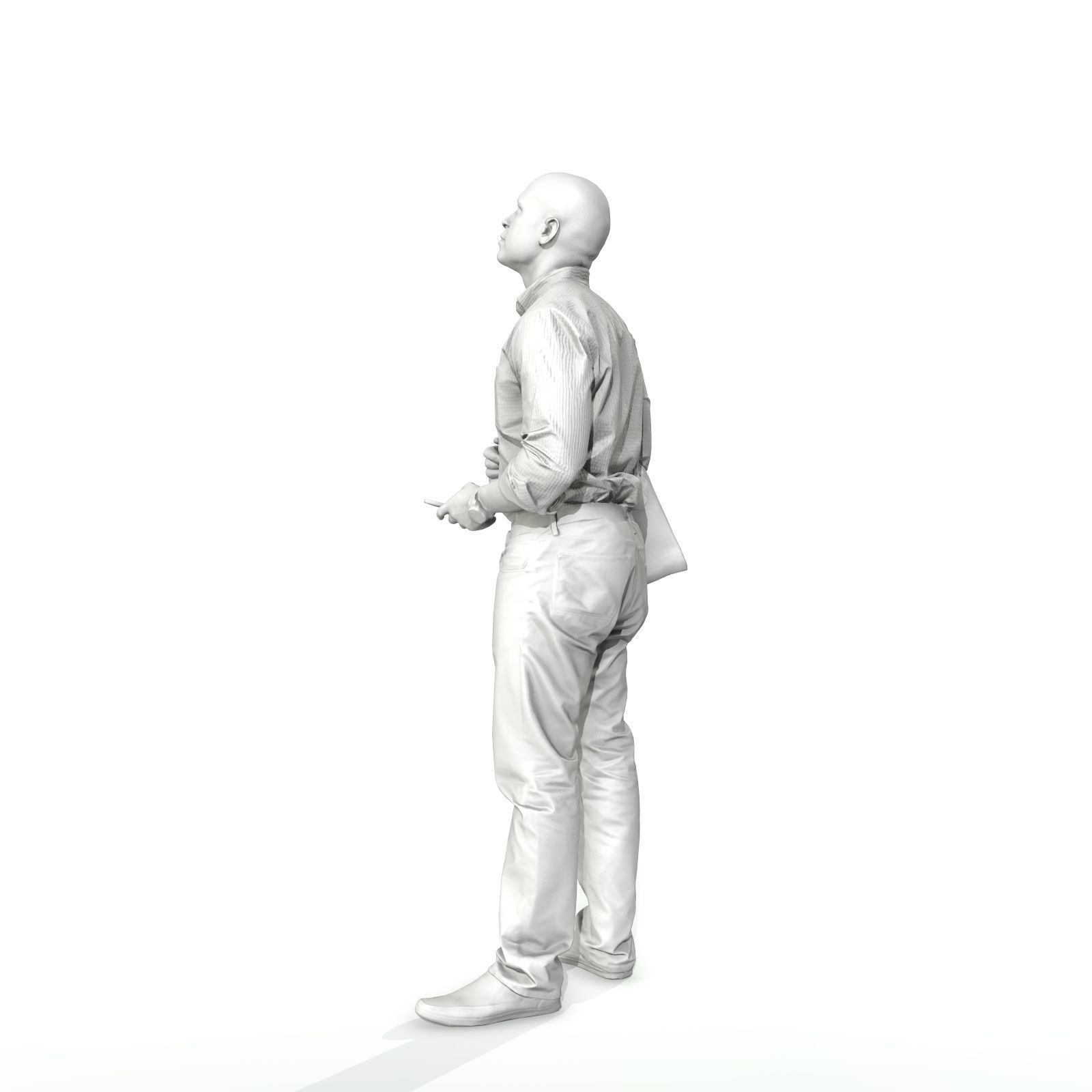Man Standing Looking Upwards CMan0215-HD2-O01P02-S 3D model_64