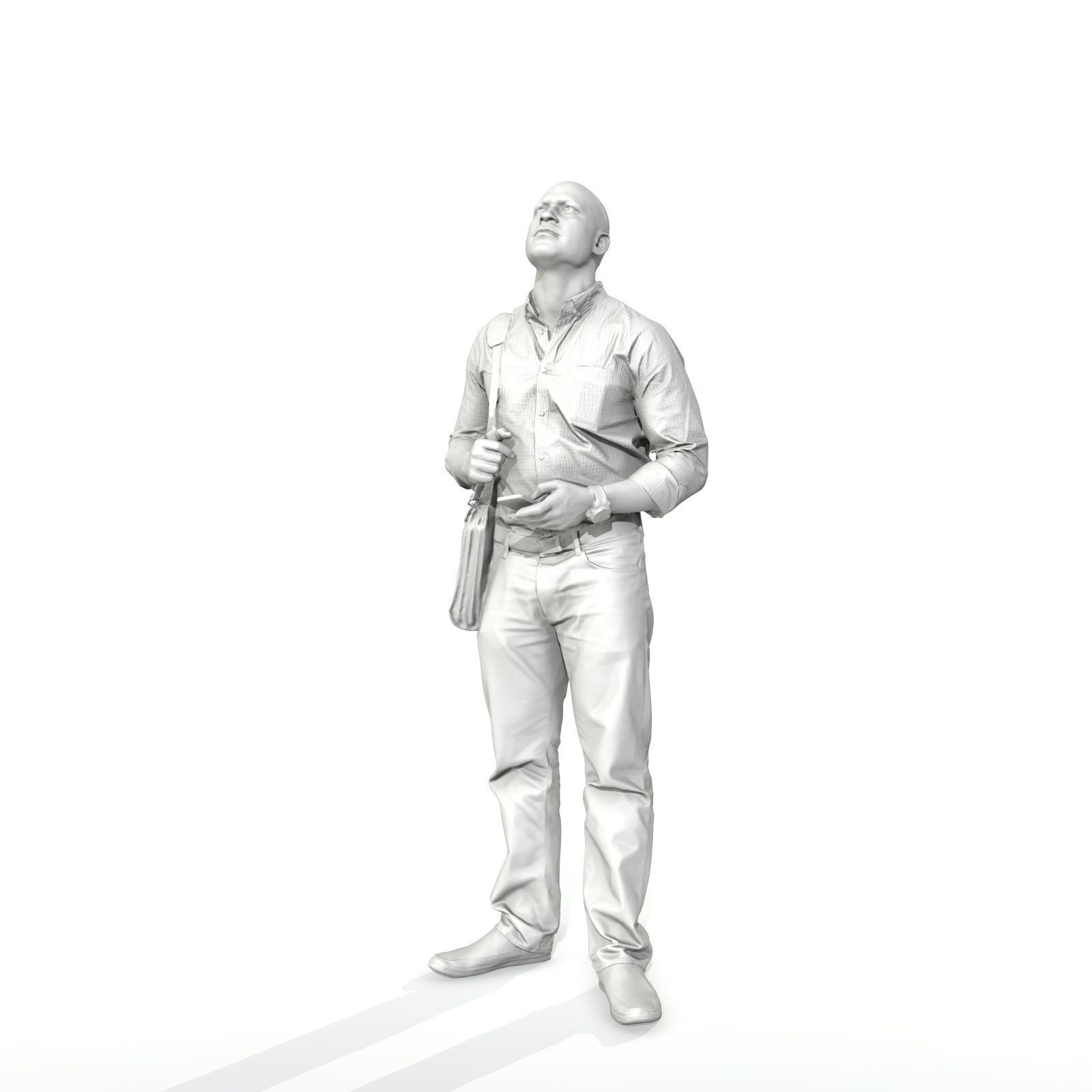 Man Standing Looking Upwards CMan0215-HD2-O01P02-S 3D model_36