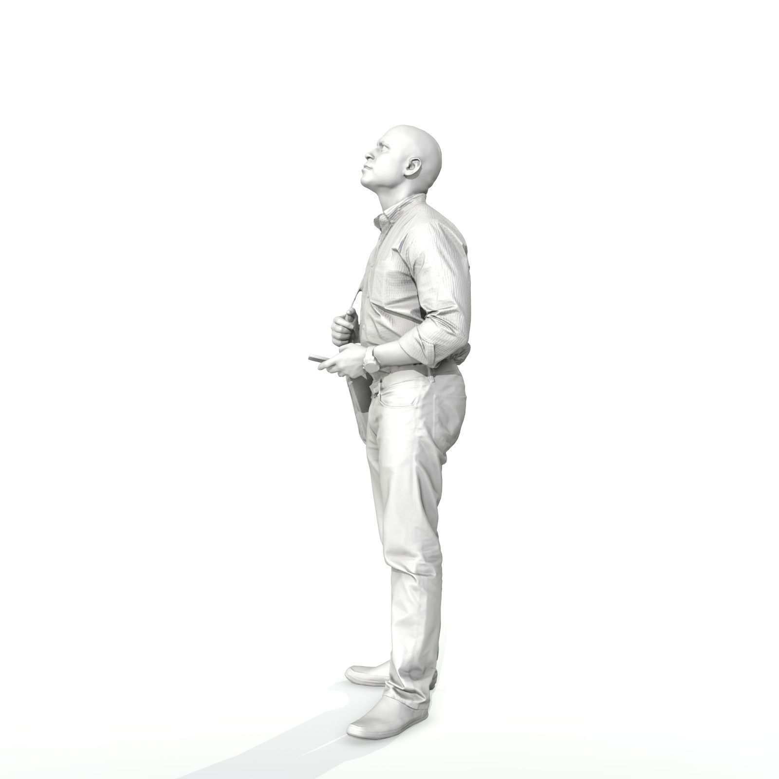 Man Standing Looking Upwards CMan0215-HD2-O01P02-S 3D model_67
