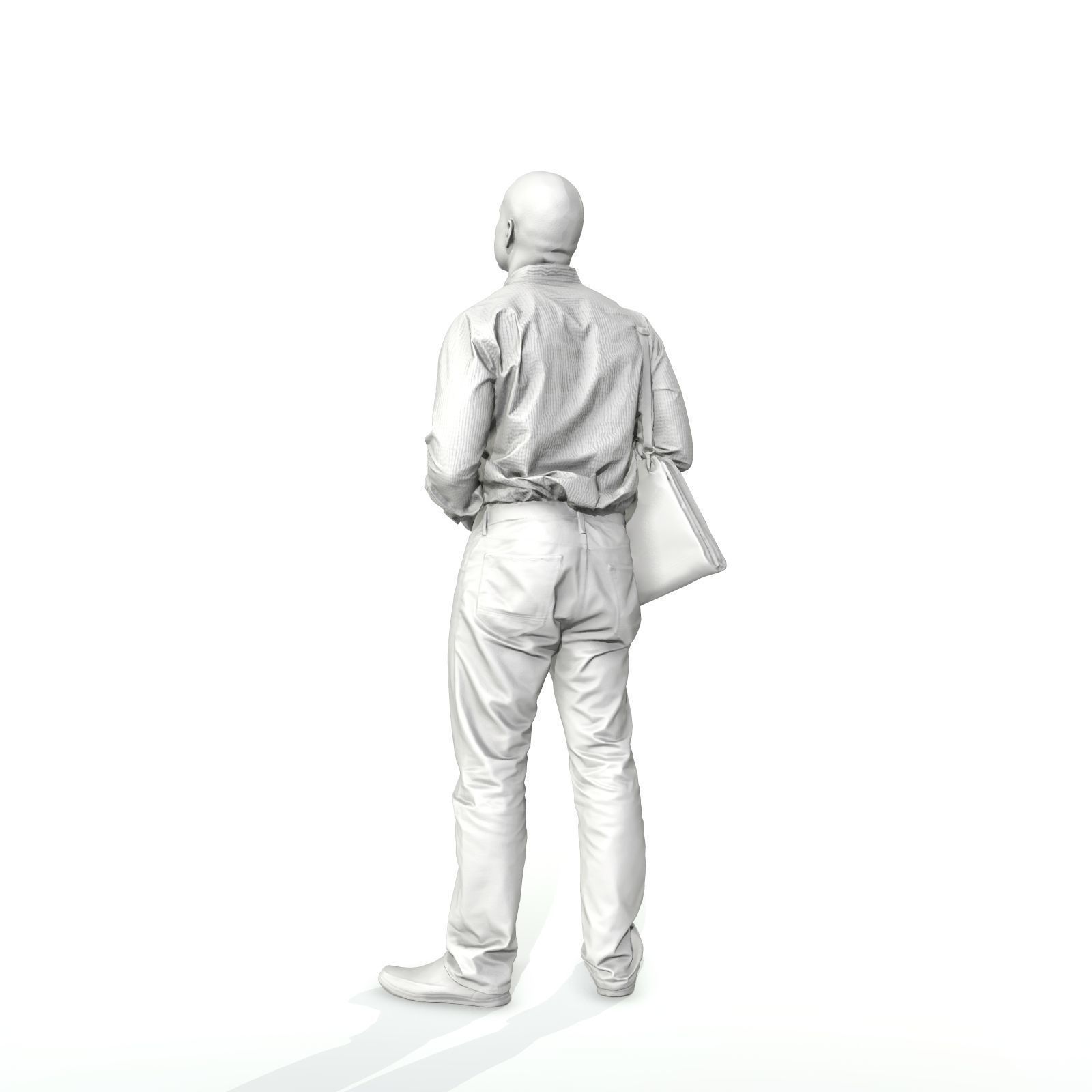 Man Standing Looking Upwards CMan0215-HD2-O01P02-S 3D model_60